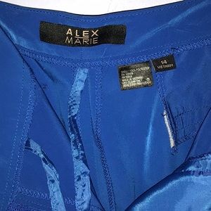 Alex Marie 14 royal blue pants